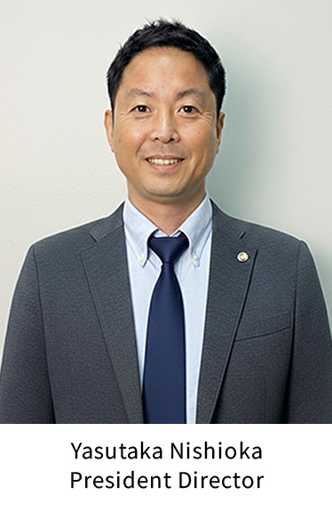 Yasutaka Nishioka, President Director